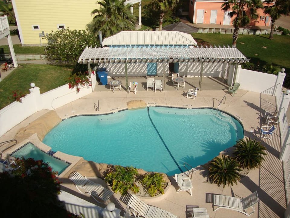 Sand Point Pool and Hot Tub Area