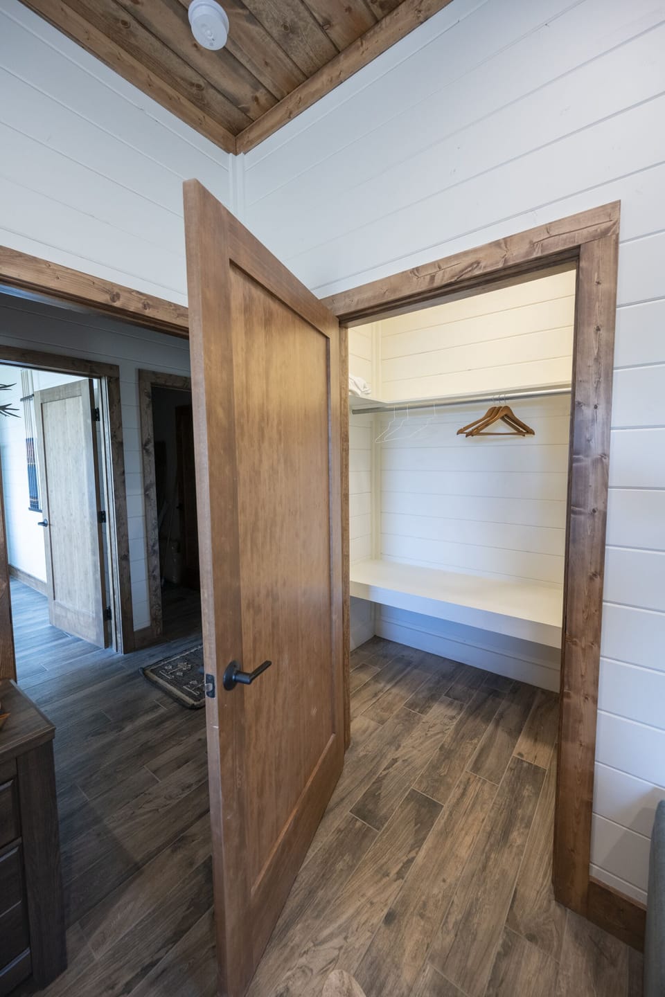 The south master walk-in closet