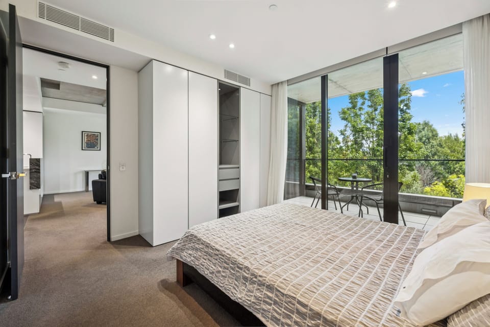 Bedroom to living & balcony