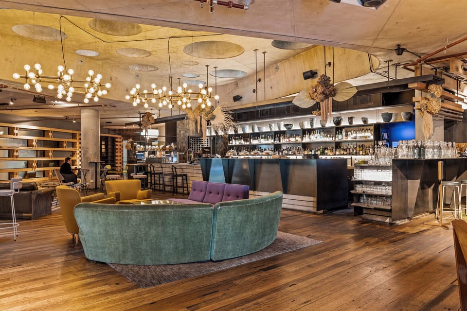 Monster Bar at adjacent Nishi Building