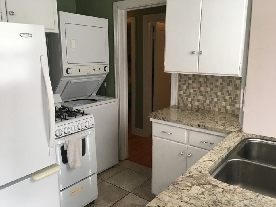 New refrigerator w/ice maker 
New Washer/Dryer 
All updated with kitchen remodel