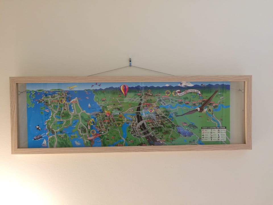 Map of local attractions.