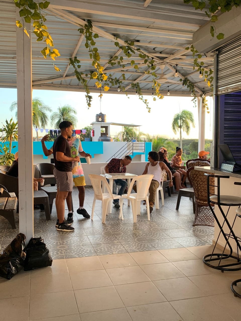 Outdoor dining