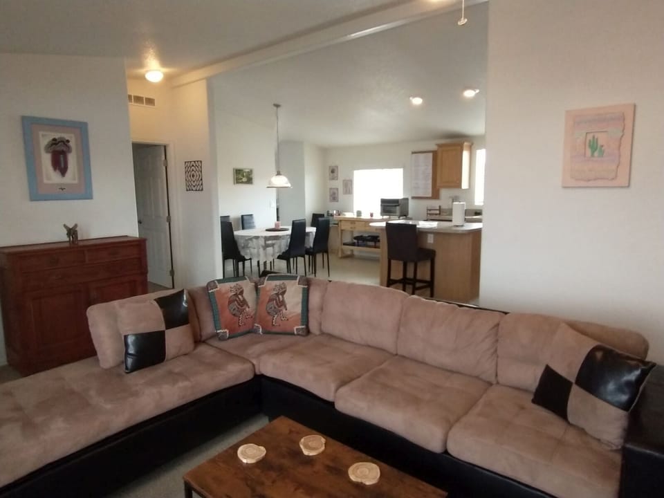 Sectional is lightweight and easily moved apart