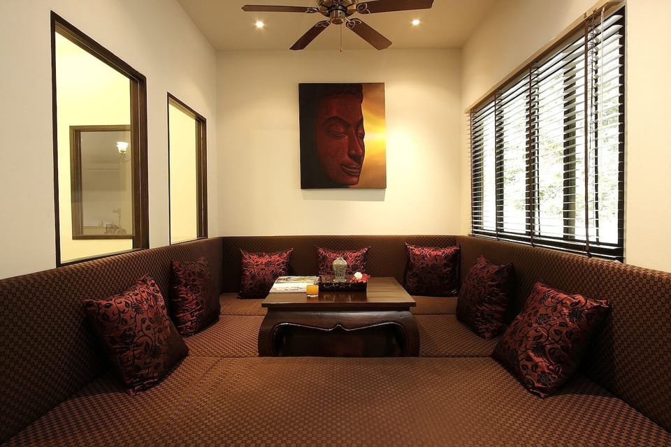 Thai Sitting Area adjacent to Kitchen