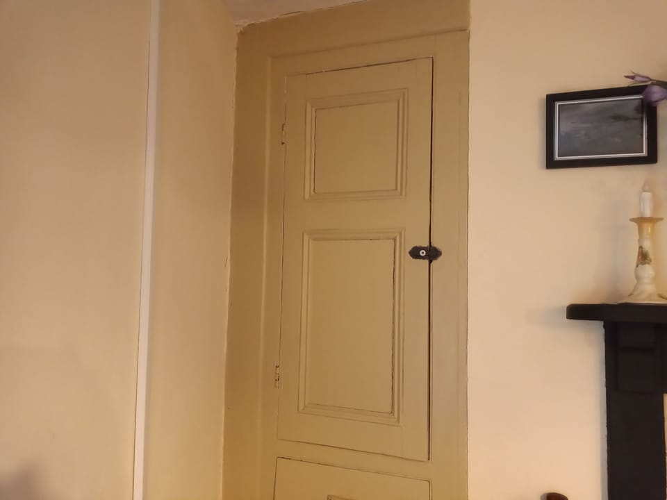 Original little corner cupboard.