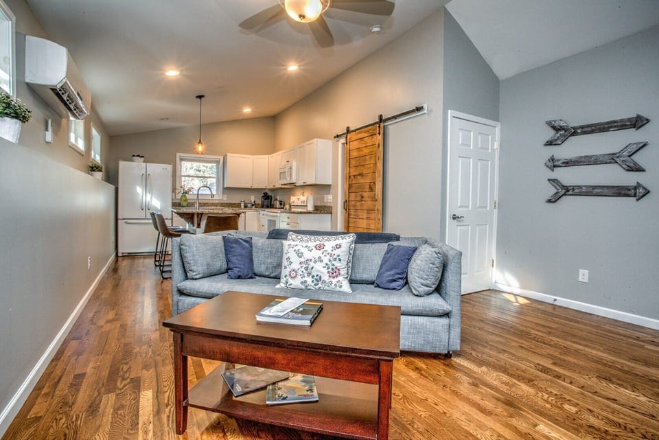 Open Living & Kitchen Area
