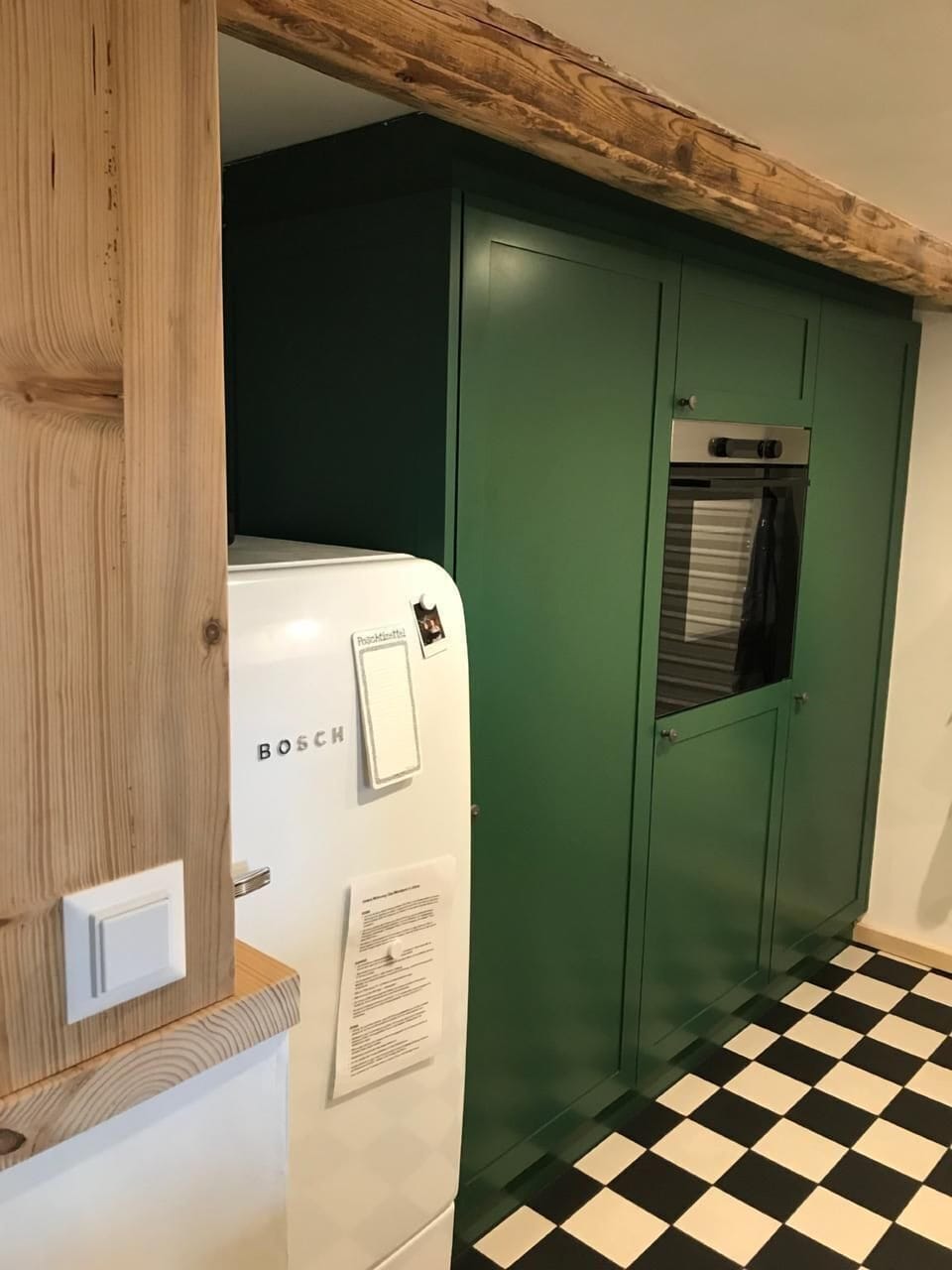 kitchen, lower apartment