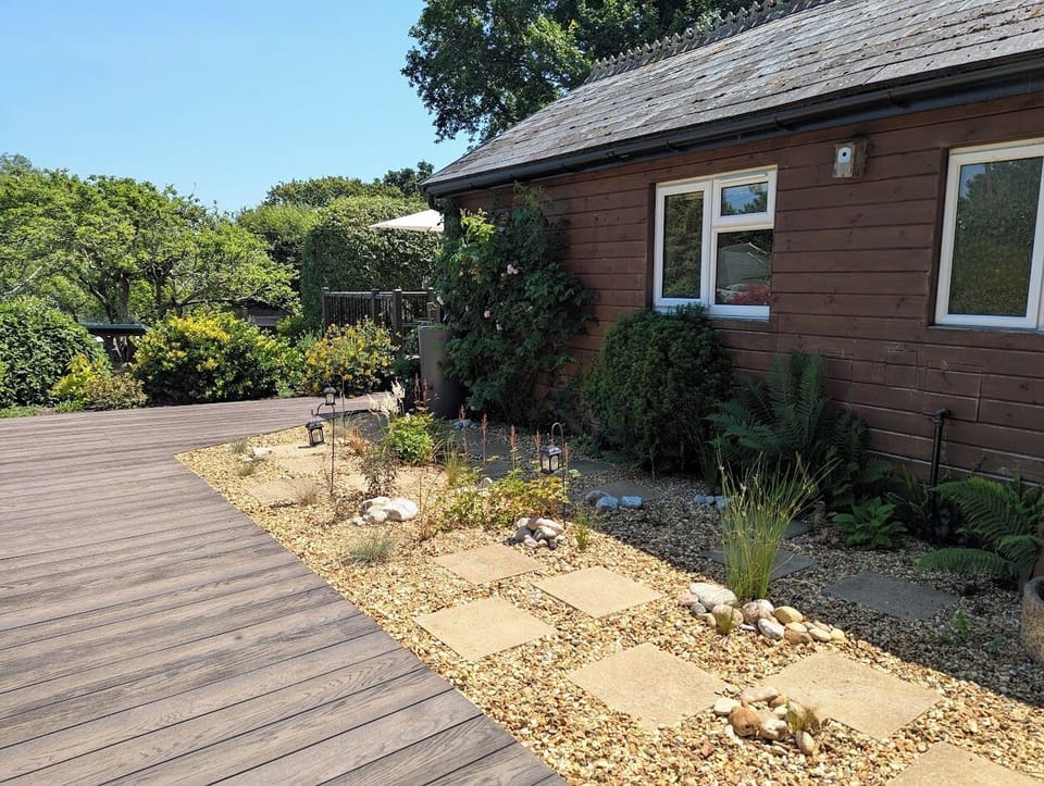 Outside Woodside Lodge