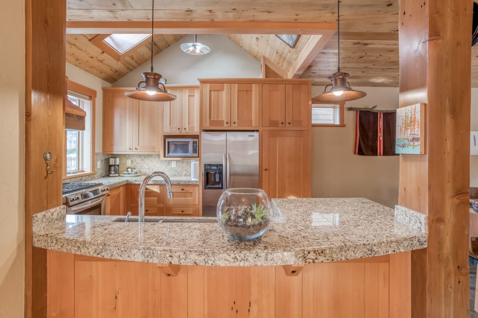 Kitchen with Sink Area