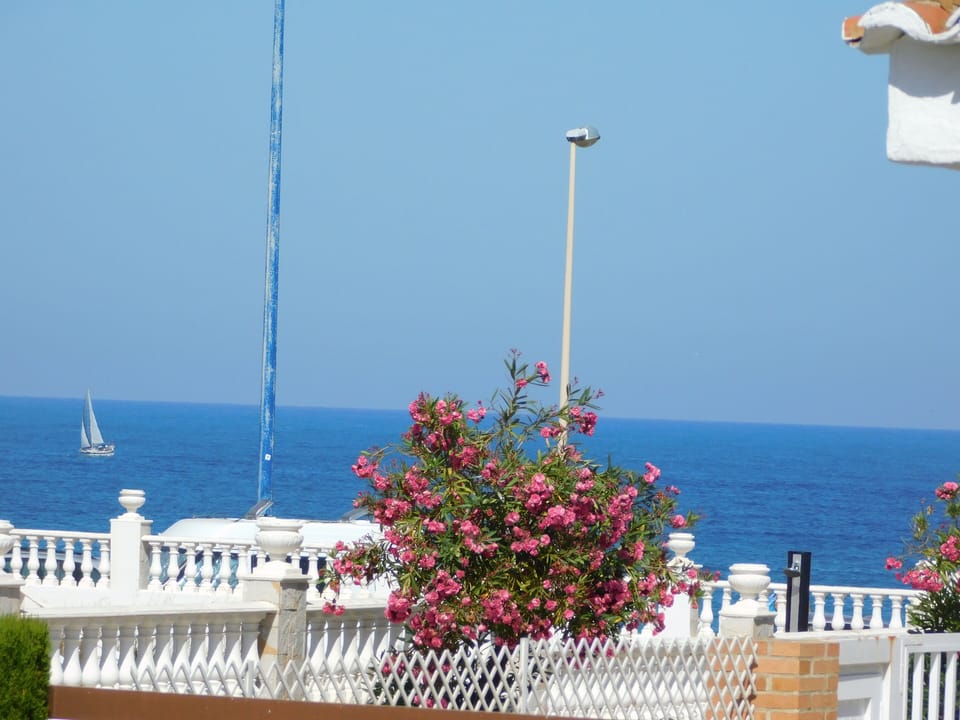 Sea views from the Side Terrace 