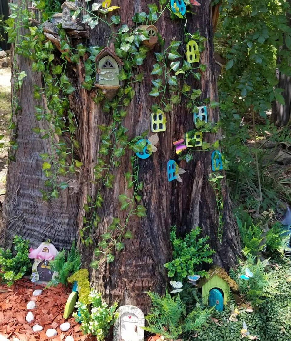 Fairy Tree - one small part of the Fairy Village.