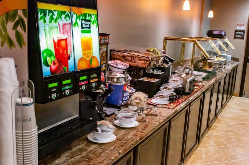 Start your day off right with complimentary breakfast.