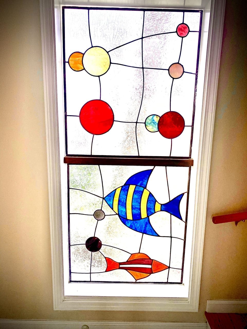 Stain Glass Brings in Light In Morin Brightens up your DAY