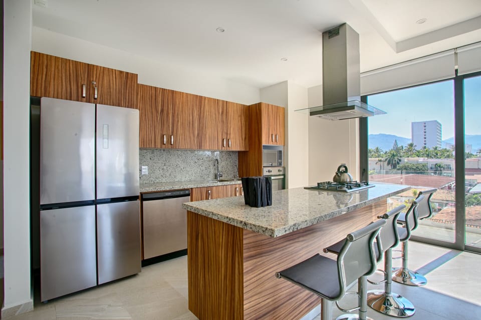 Fully equipped kitchen