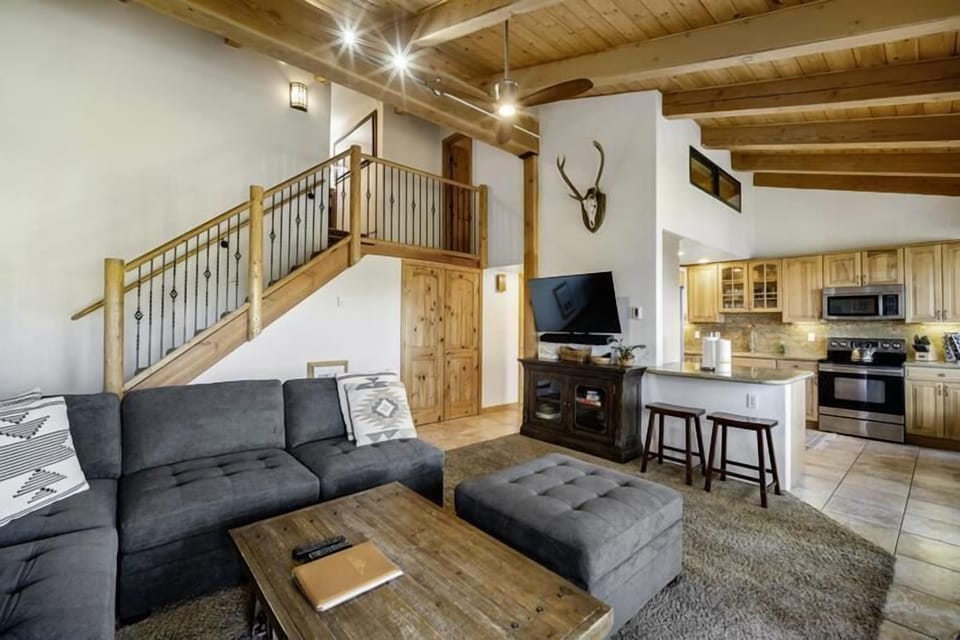 Open floor plan keeps you all together on vacation