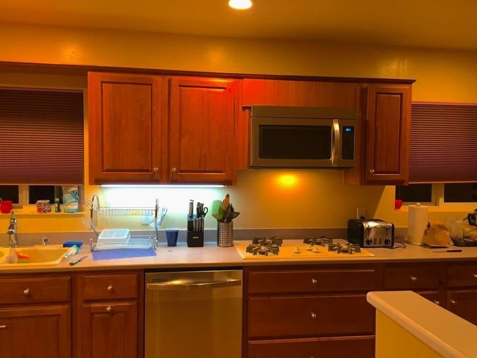 Fully renovated kitchen with new, Stainless steel appliances