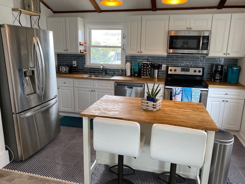 Renovated kitchen 