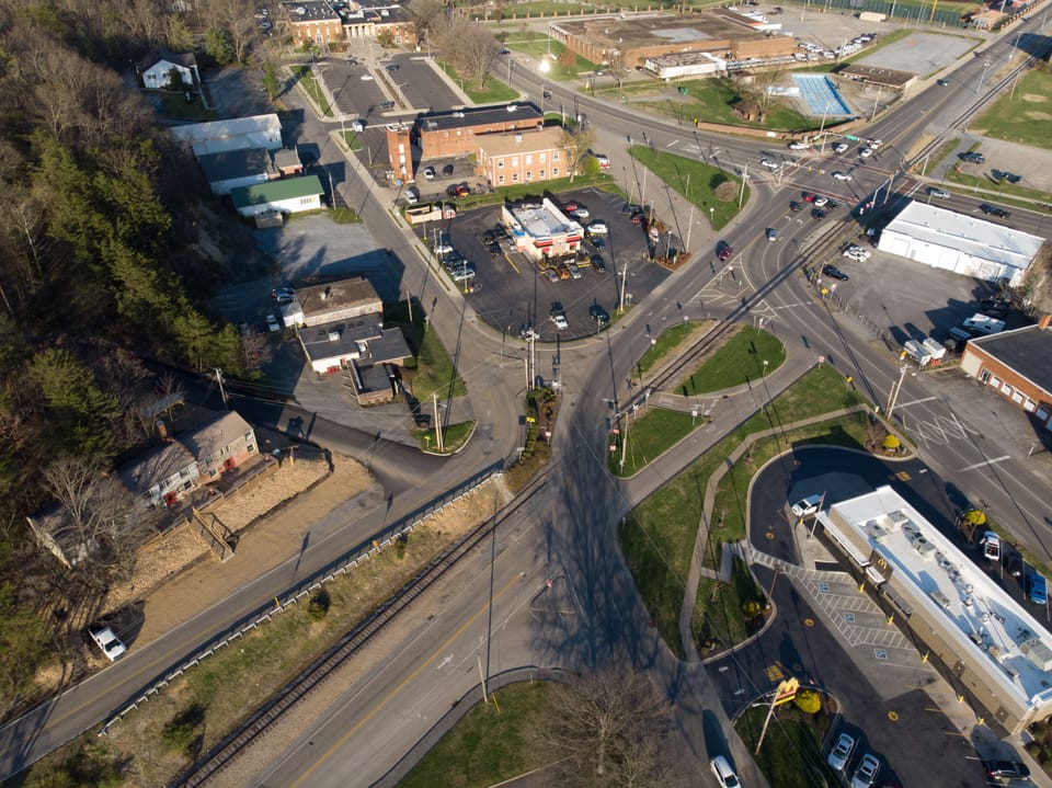 Aerial view