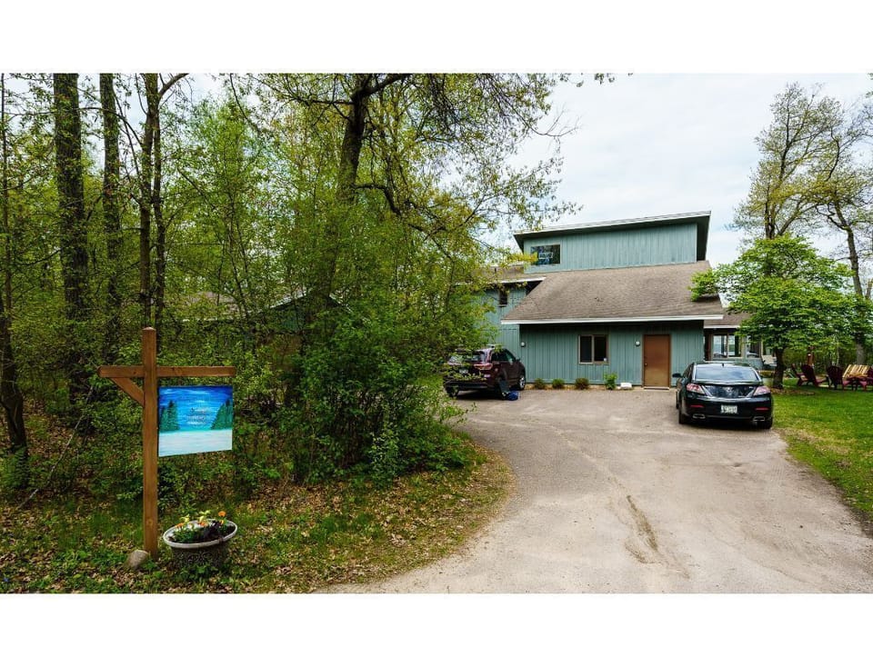 Entrance to the cabin
