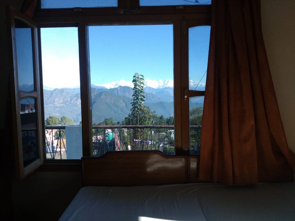Himalaya view from the Room 