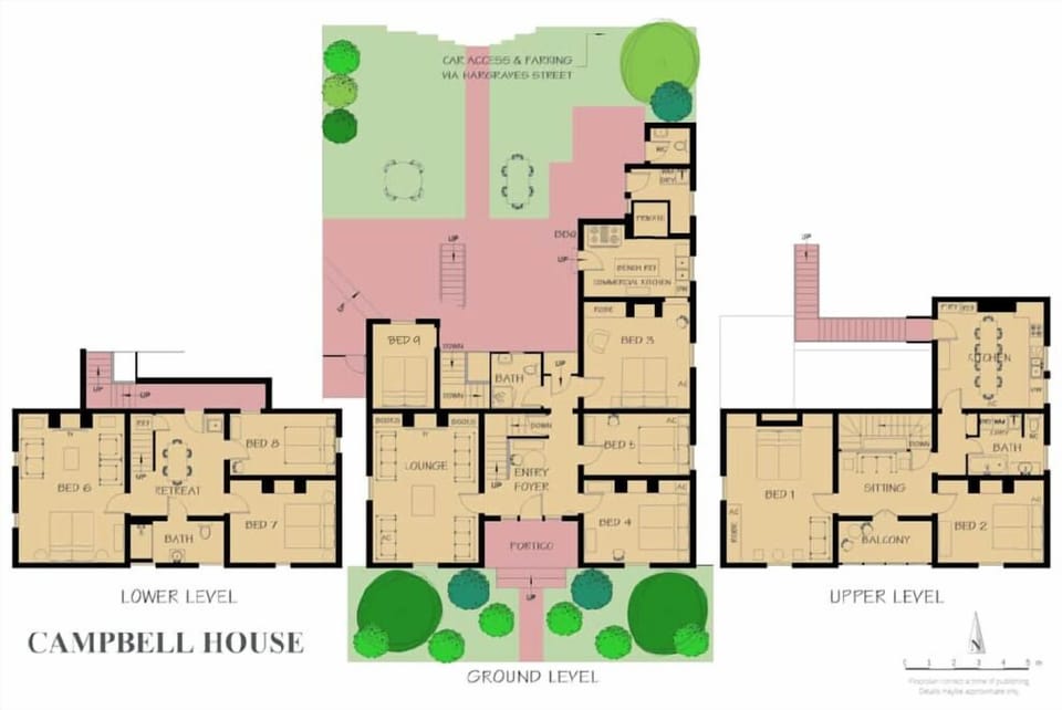 Campbell House Floor Plan