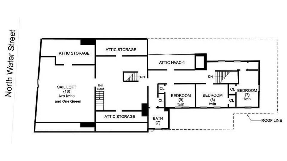3rd Floor Plan