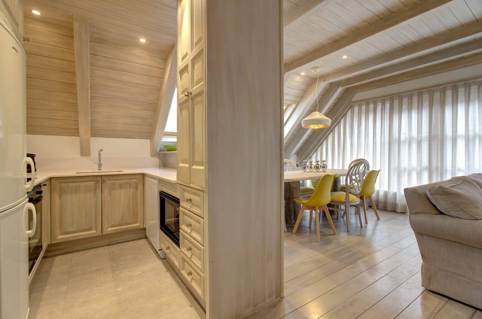 Kitchenette of the Varrados by Totiaran apartment at the foot of the slopes
