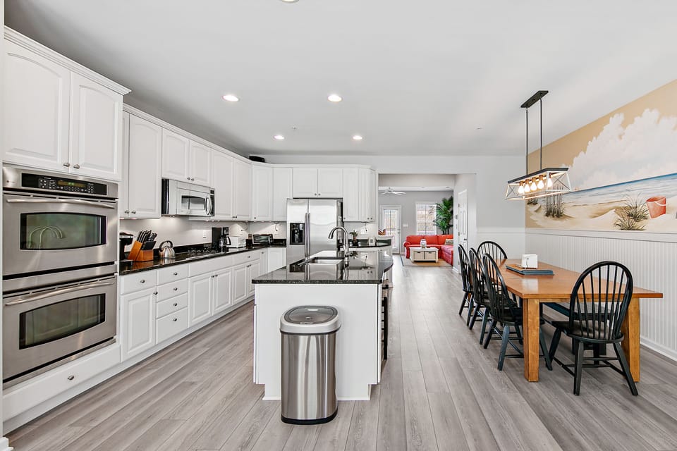 2nd floor - Open concept kitchen … 2023: new KitchenAid French door refrigerator