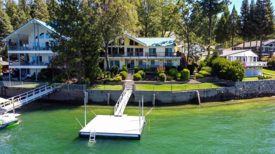 Backyard & boat dock