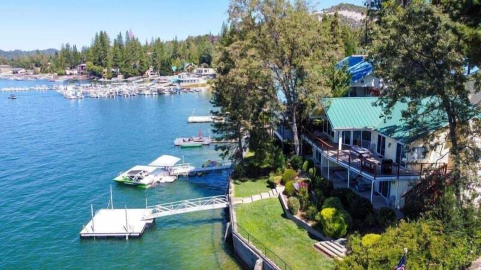 Backyard & boat dock