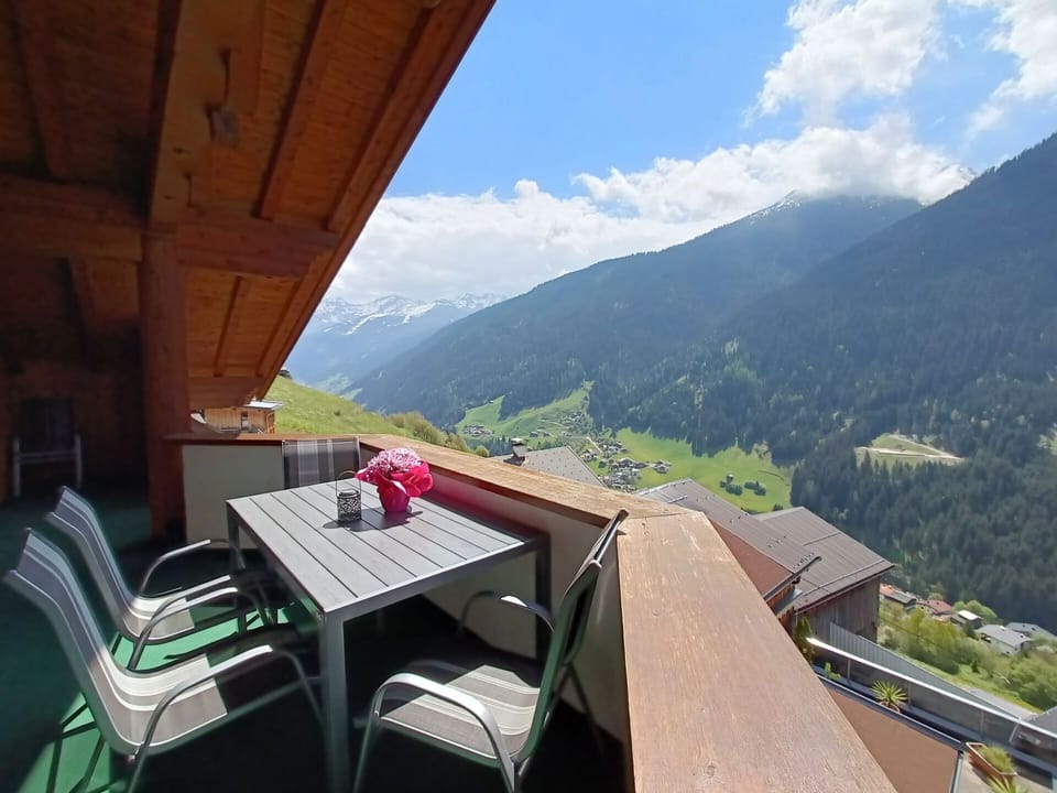 Cloud, Sky, Furniture, Building, Mountain, Table, Wood, Plant, Tree, Shade