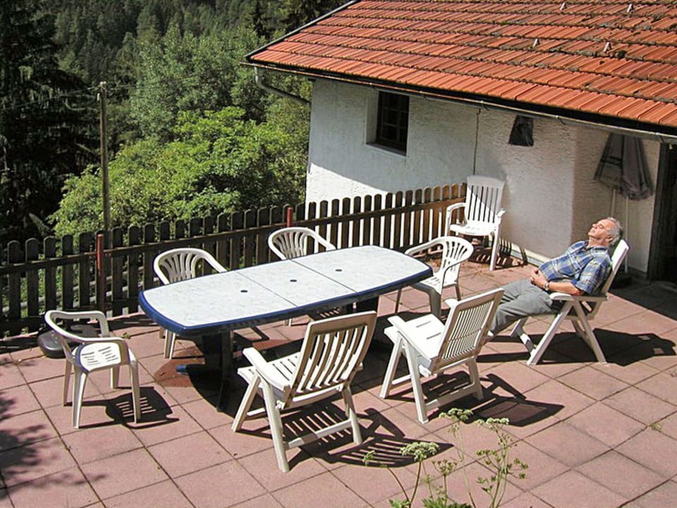Table, Furniture, Property, Plant, Building, Chair, Window, Outdoor Table, Wood, Shade