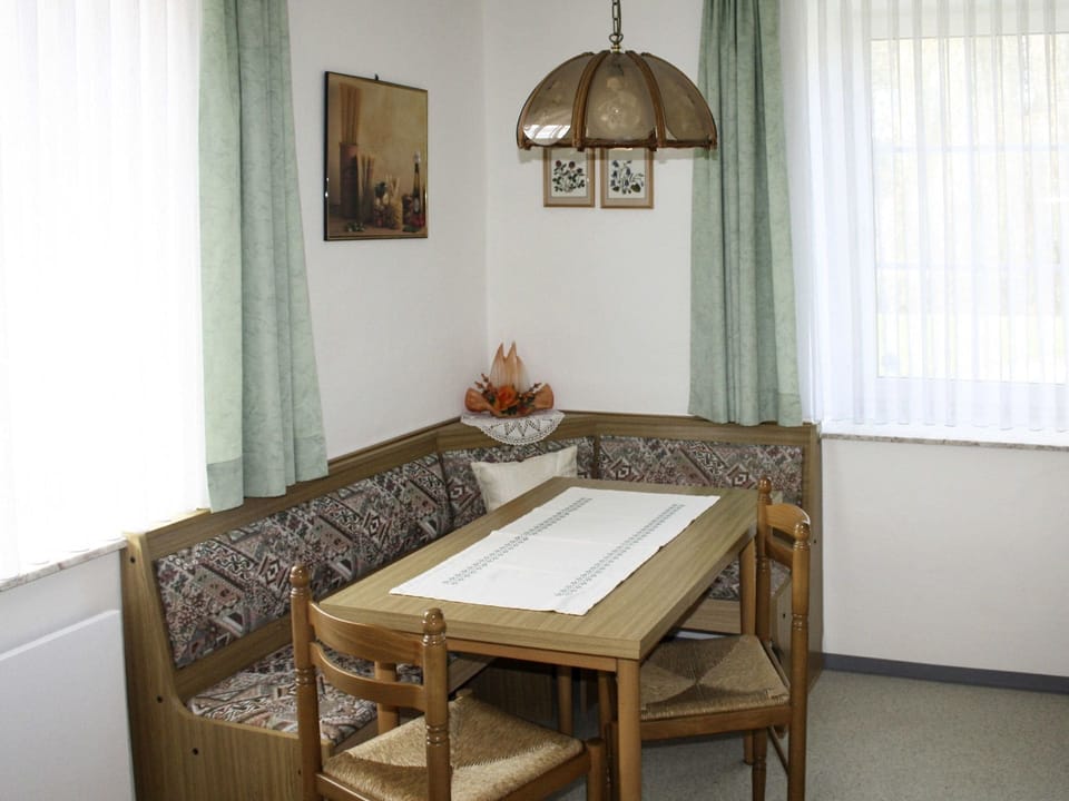 Room, Property, Furniture, Interior Design, Table, Floor, House, Curtain, Building, Window Treatment