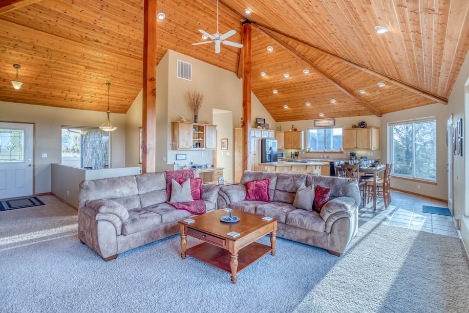 Living Room with comfortable seating