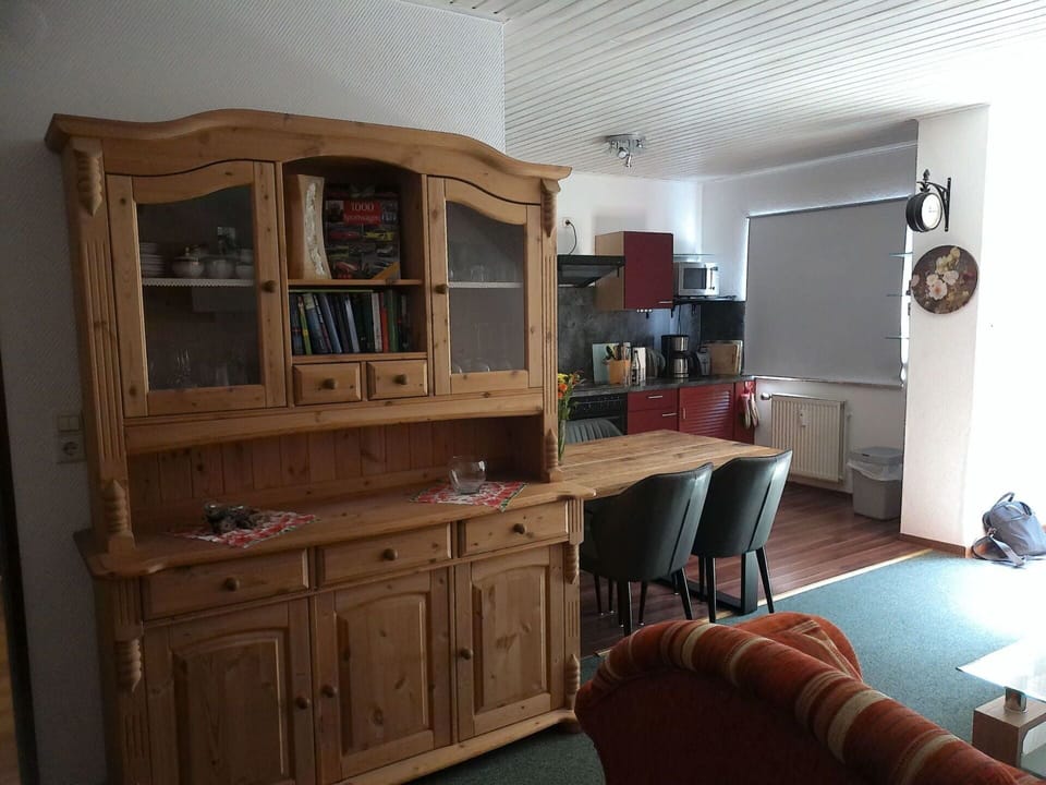 Cabinetry, Furniture, Table, Wood, Chair, Floor, Flooring, Drawer, Hardwood, Living Room
