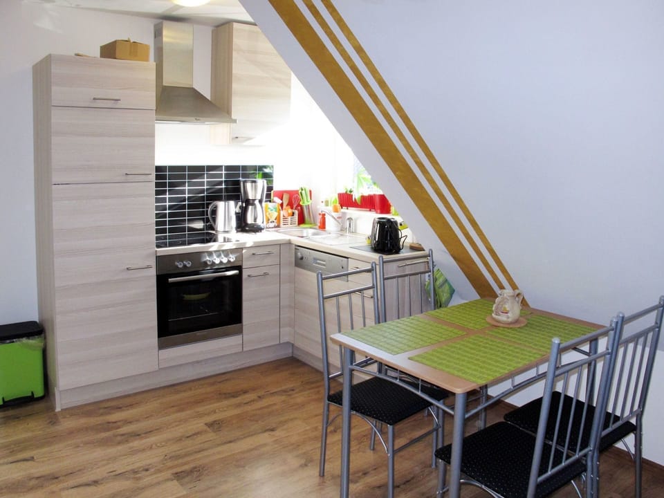 Room, Property, Furniture, Floor, House, Building, Kitchen, Interior Design, Loft, Dining Room