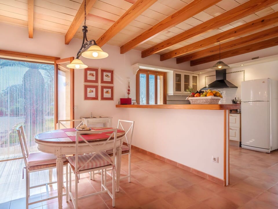 Furniture, Property, Wood, Table, Cabinetry, Interior Design, Kitchen, Wood Stain, Flooring, Floor