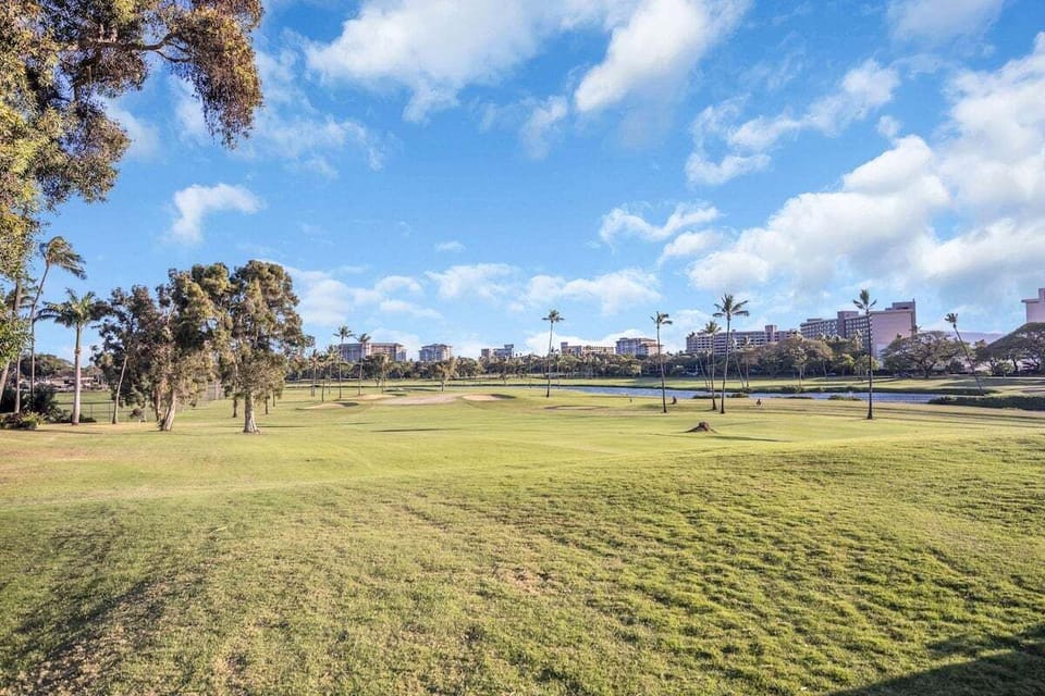 Perfect for golf enthusiasts—enjoy panoramic views of the Kaanapali fairways right outside your door