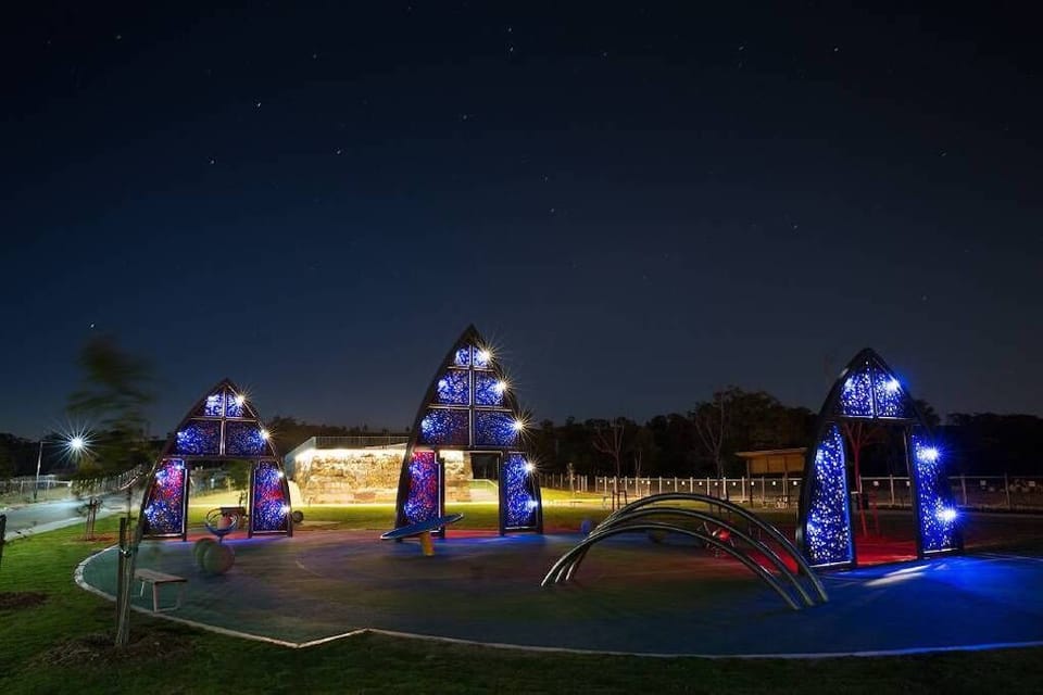 Main Ridge Park at night