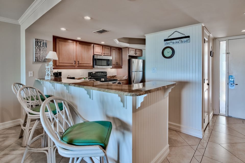 View into the kitchen