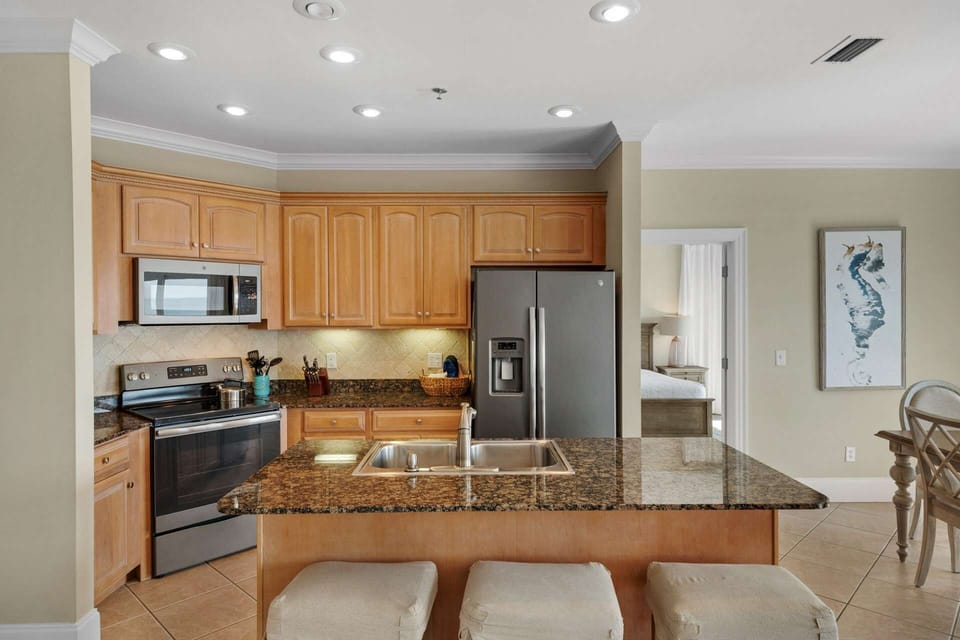 Cook delicious dinners in the updated kitchen