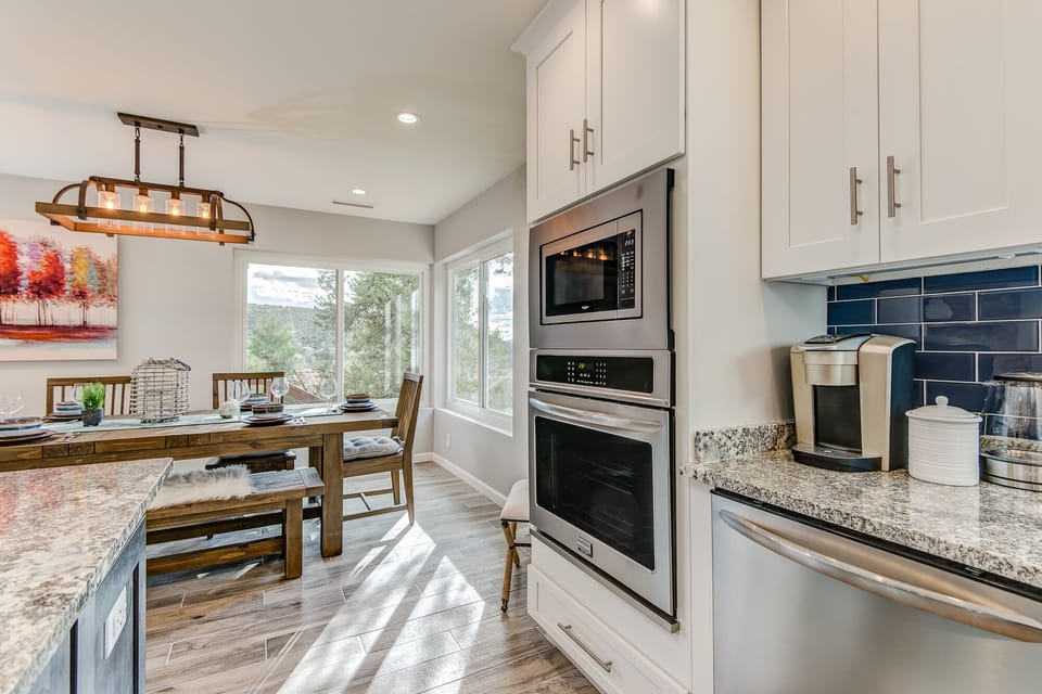 Spacious and Bright with Everything Needed for the Chef in the Group