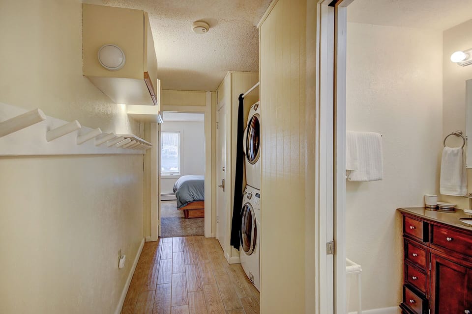 Hallway and W/D