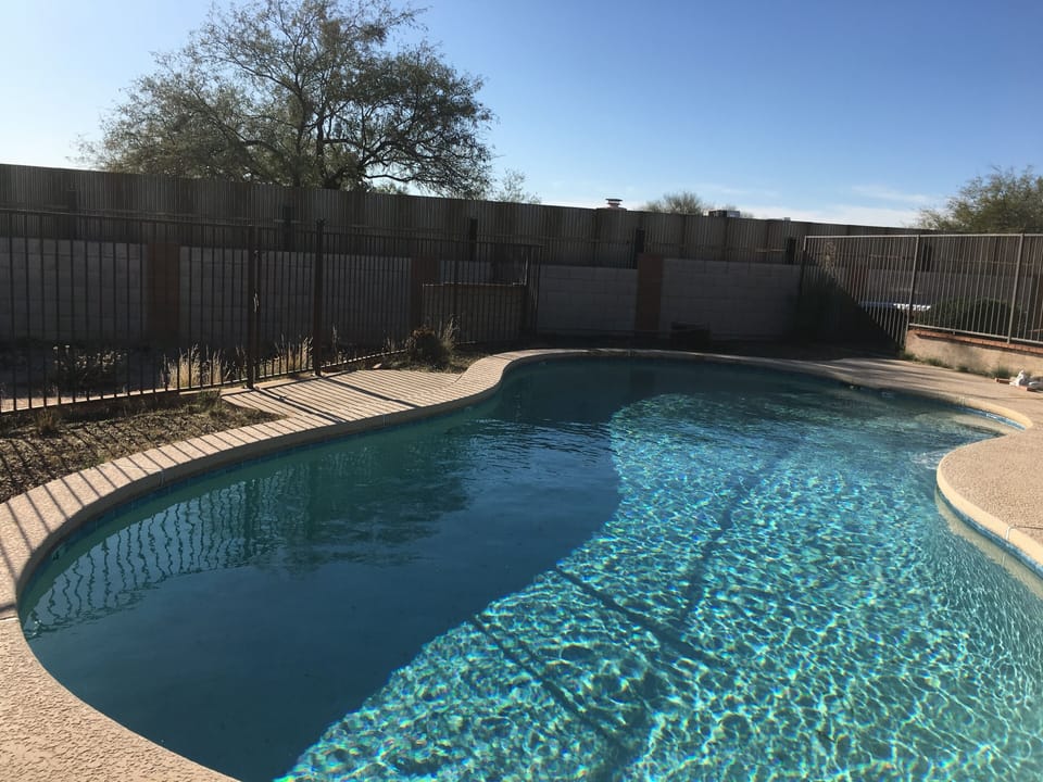 Salt water pool