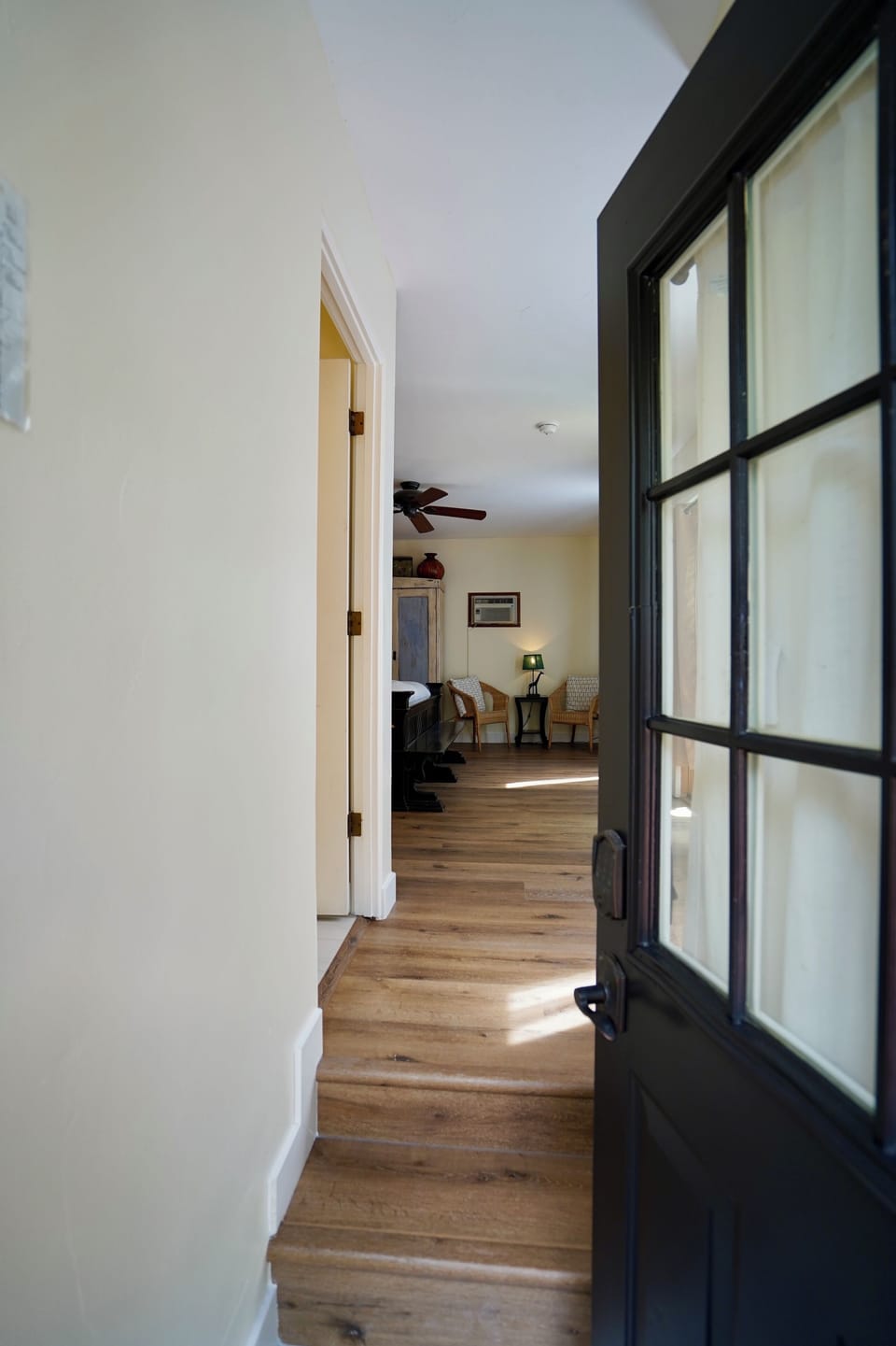 Entrance to garden studio