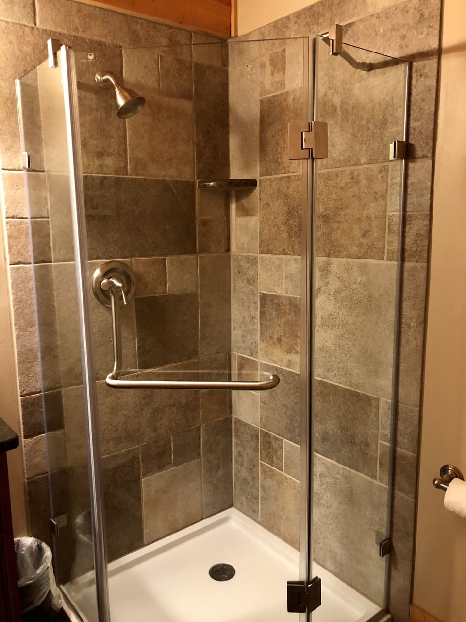shower on main floor