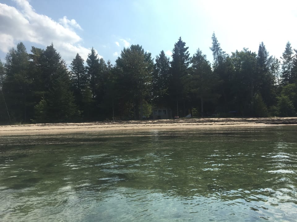 View of the property from the lake
