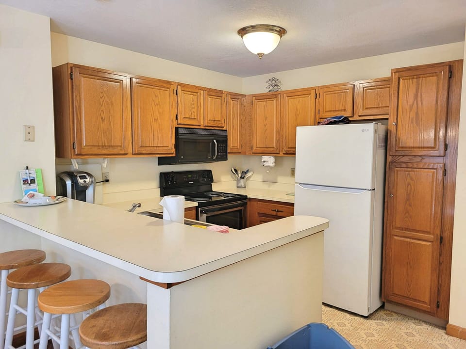Kitchen view from dining area