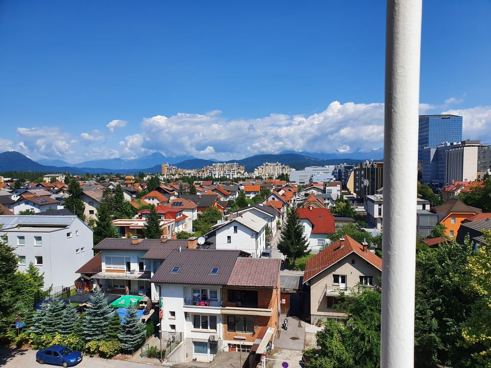 Private balcony with a great view